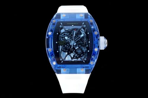 Replica Richard Mille RM35-01 RM Factory White Rubber Strap