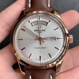 Replica Breitling Transocean R45310121G1P1 V7 Factory Leather Strap