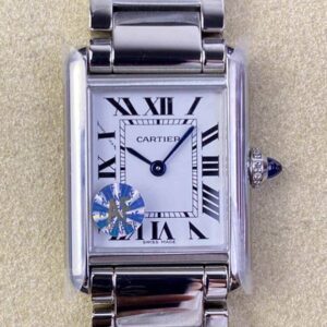 Replica Cartier Tank WSTA0051 AF Factory Stainless Steel Strap