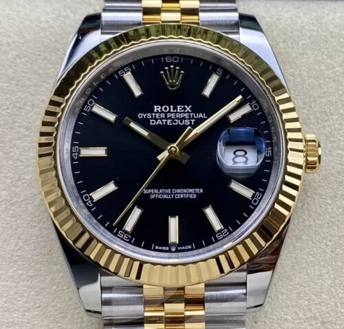 Replica Rolex Datejust 41MM M126333-0014 Clean Factory Yellow Gold
